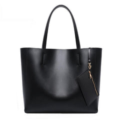 Fashion Leather Large Capacity Handbag For Lady - VirtuousWares:Global