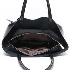 Fashion Leather Large Capacity Handbag For Lady - VirtuousWares:Global