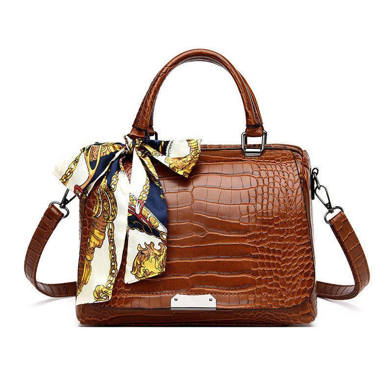 Fashion Pattern Soft Leather Shoulder Messenger Bag - VirtuousWares:Global