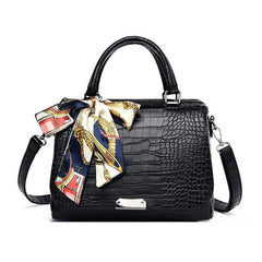 Fashion Pattern Soft Leather Shoulder Messenger Bag - VirtuousWares:Global