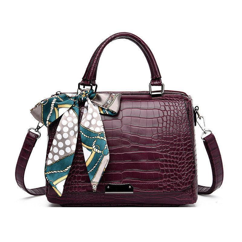 Fashion Pattern Soft Leather Shoulder Messenger Bag - VirtuousWares:Global