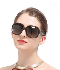 Fashion Polarizing Big frame Driving Women Sunglasses - VirtuousWares:Global