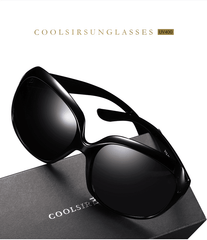 Fashion Polarizing Big frame Driving Women Sunglasses - VirtuousWares:Global