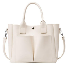Fashion Portable Women's Large Solid Color Messenger Bag - VirtuousWares:Global