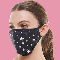 fashion washable reusable breathable fabric ear loop fabric face masks - VirtuousWares:Global