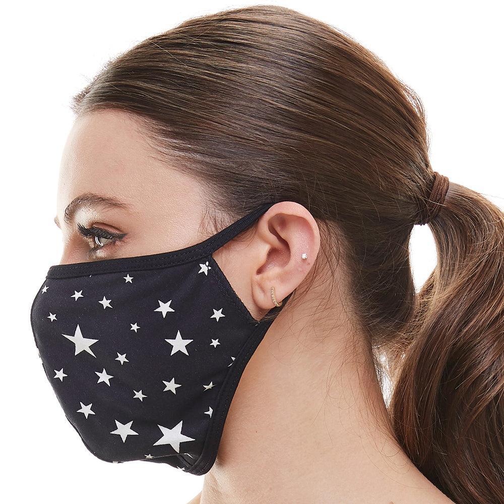 fashion washable reusable breathable fabric ear loop fabric face masks - VirtuousWares:Global