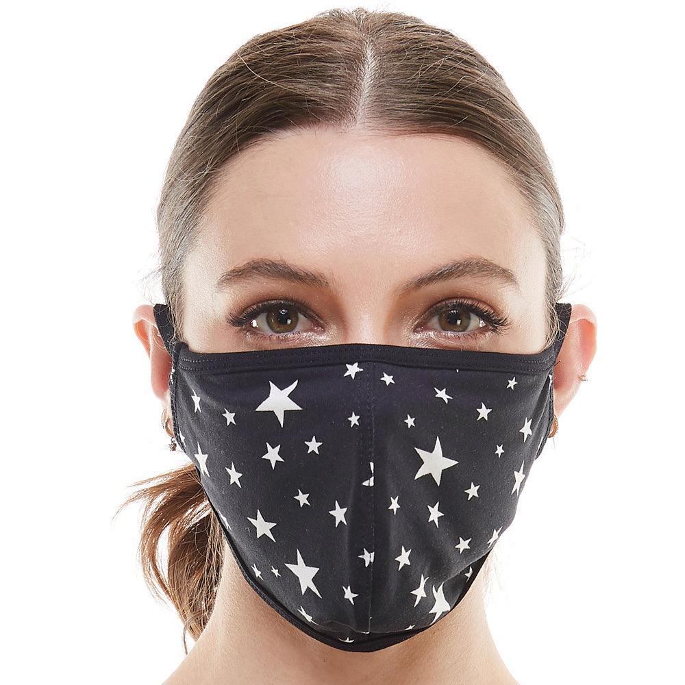 fashion washable reusable breathable fabric ear loop fabric face masks - VirtuousWares:Global