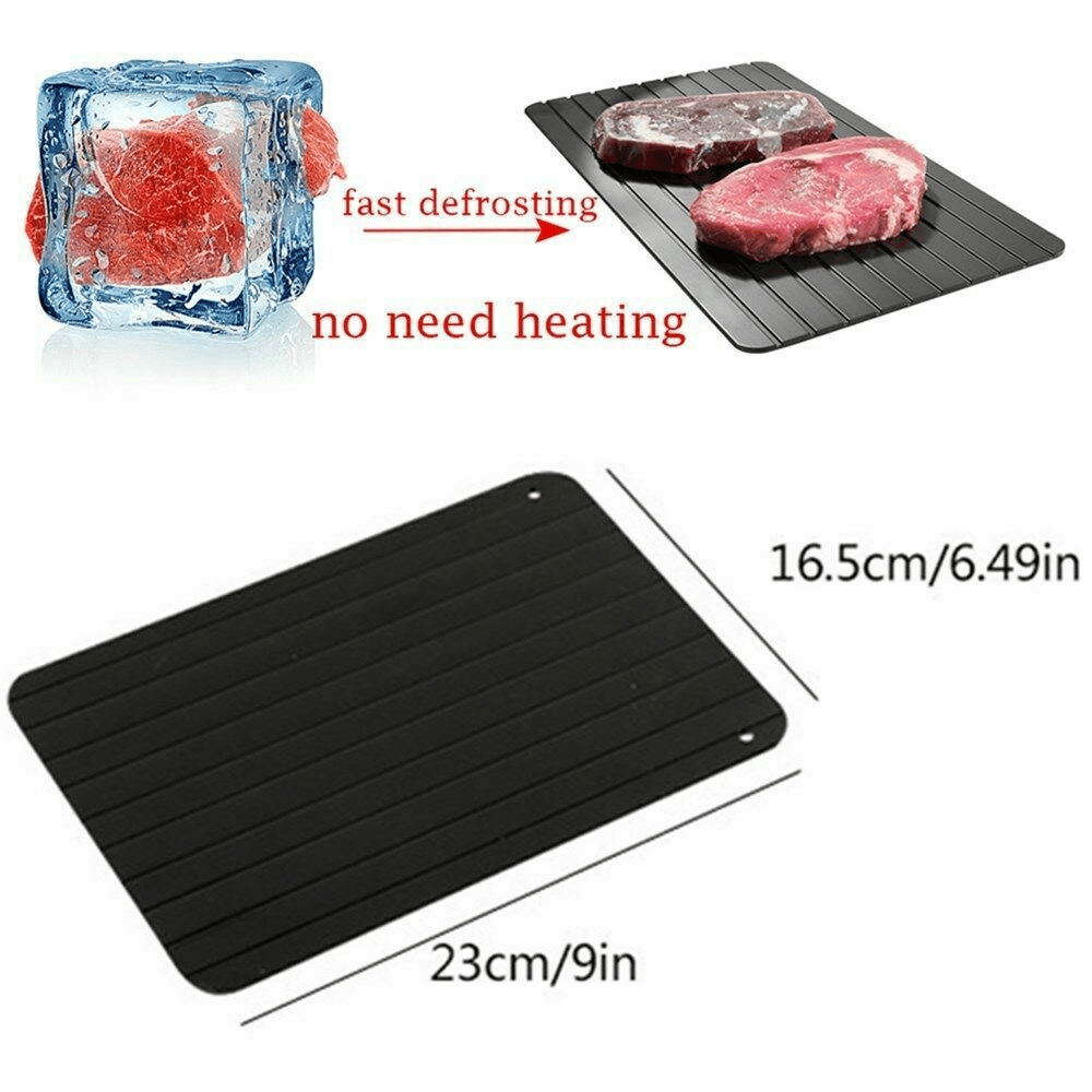 Fast Defrost Tray Fast Thaw Frozen Defrosting Plate Board - VirtuousWares:Global