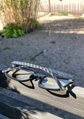 Fibrous - Carbon Fiber Square - Anti Bluelight - VirtuousWares:Global