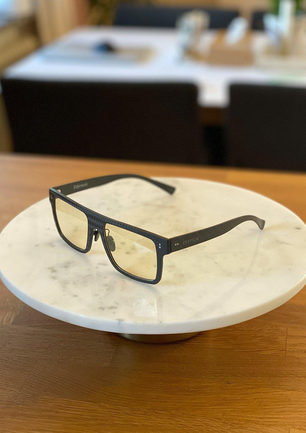 Fibrous - Carbon Fiber Square - Anti Bluelight - VirtuousWares:Global