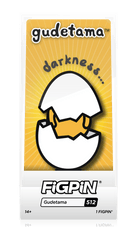 FiGPiN Gudetama [Darkness] #512 Limited Edition 1500 - VirtuousWares:Global