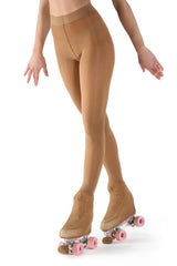 FIGURE SKATING TIGHTS PROFESSIONAL OVER BOOTS Child and adult sizes - VirtuousWares:Global