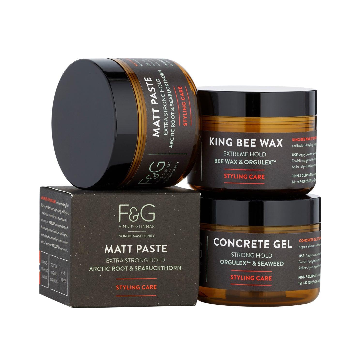 FINN & GUNNAR NORDIC MASCULINITY CONCRET GEL 100 ML - VirtuousWares:Global