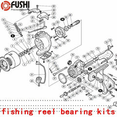 Fishing Reel Ball Bearings Kits For Shimano 02 ultegra 6000pg & 8000pg - VirtuousWares:Global