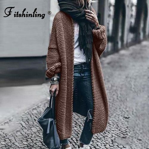 Fitshinling Bohemian Vintage Knitted Cardigan Sweater Women 2021 - VirtuousWares:Global