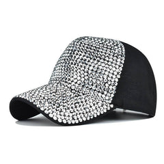 Flash Diamond Baseball Light Board Cap For Women - VirtuousWares:Global