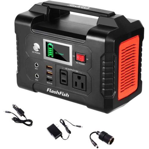 FlashFish 200W Portable Power Station 40800mAh Solar Generator - VirtuousWares:Global