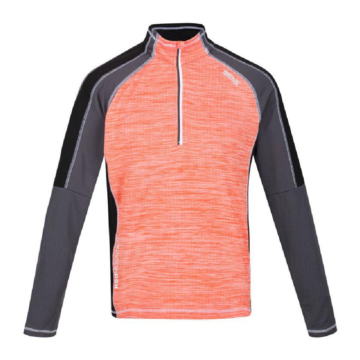 Fleece Lining Regatta Hepley Lightweight Half-Zip Salmon - VirtuousWares:Global