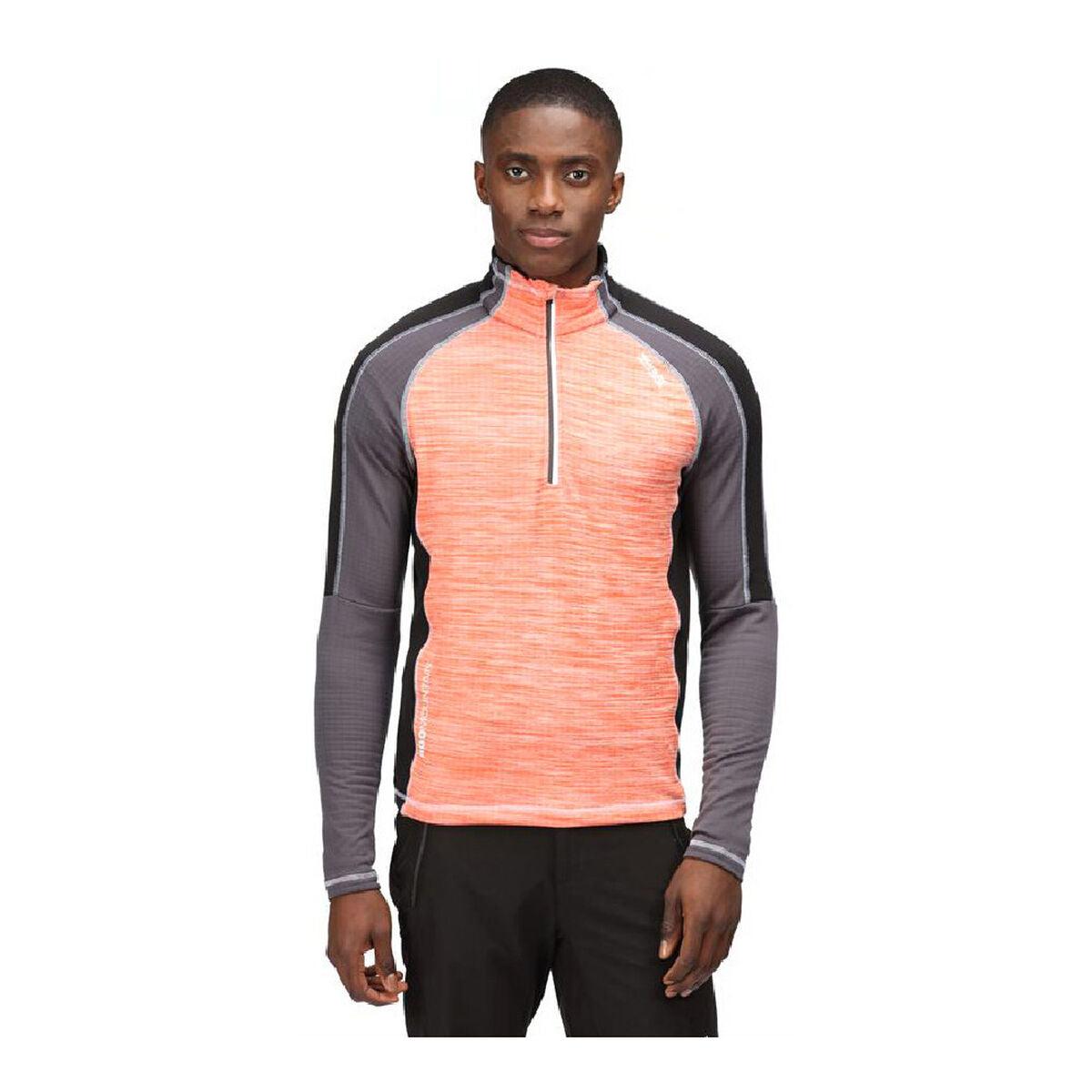 Fleece Lining Regatta Hepley Lightweight Half-Zip Salmon - VirtuousWares:Global