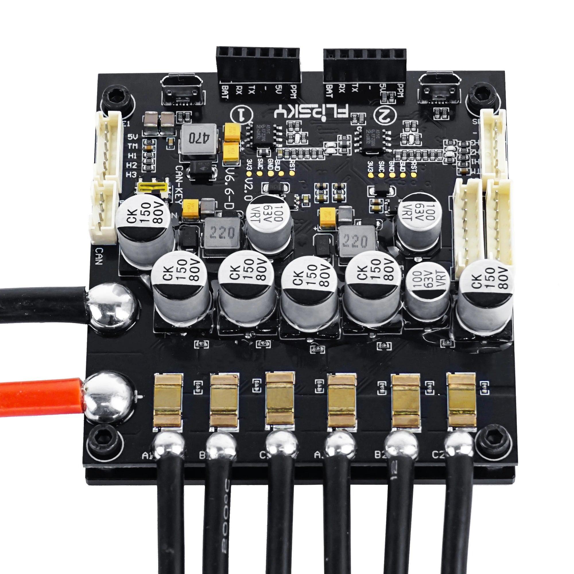 Flipsky 200A Dual VESC Based FSESC 6.6 Mini Size Based upon VESC 6.6 - VirtuousWares:Global