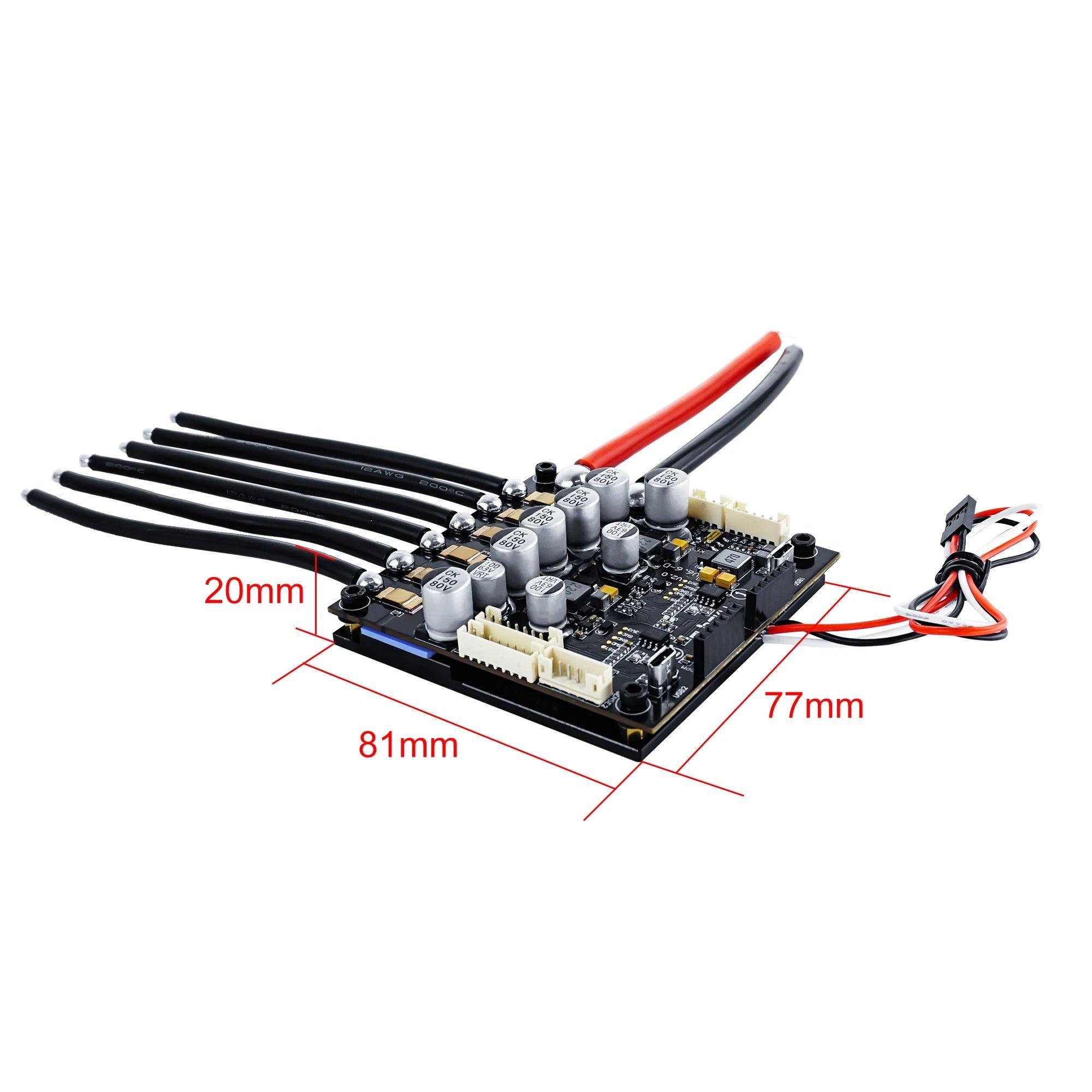 Flipsky 200A Dual VESC Based FSESC 6.6 Mini Size Based upon VESC 6.6 - VirtuousWares:Global