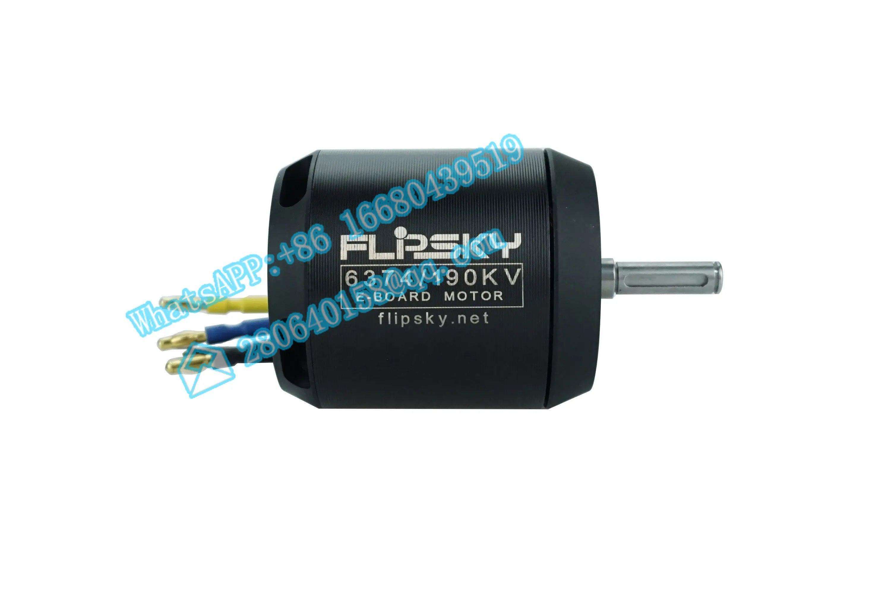 Flipsky 48v brushless dc motor 12S 6374 Belt Electric Skateboard Motor - VirtuousWares:Global