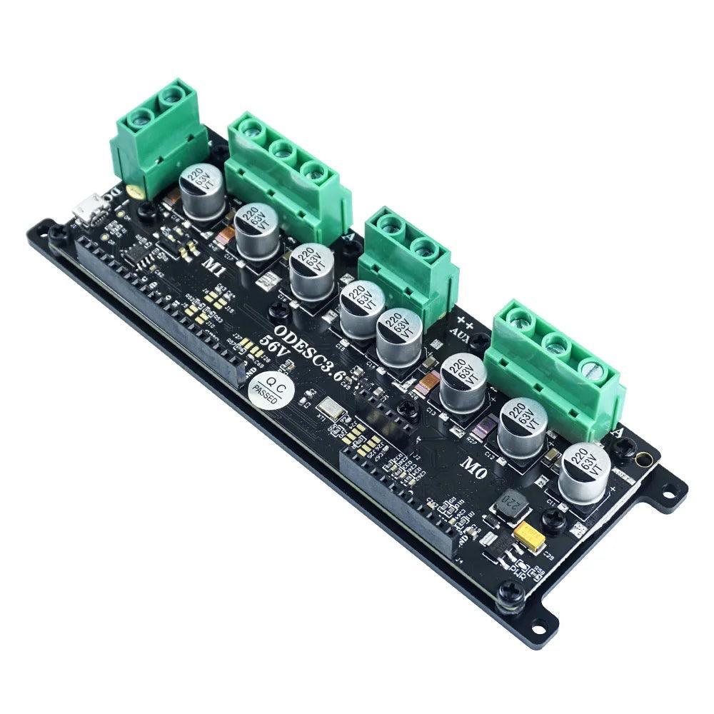 Flipsky 56V 50A Dual Drive Brushless Motor Driver ODESC3.6 Based on OD - VirtuousWares:Global