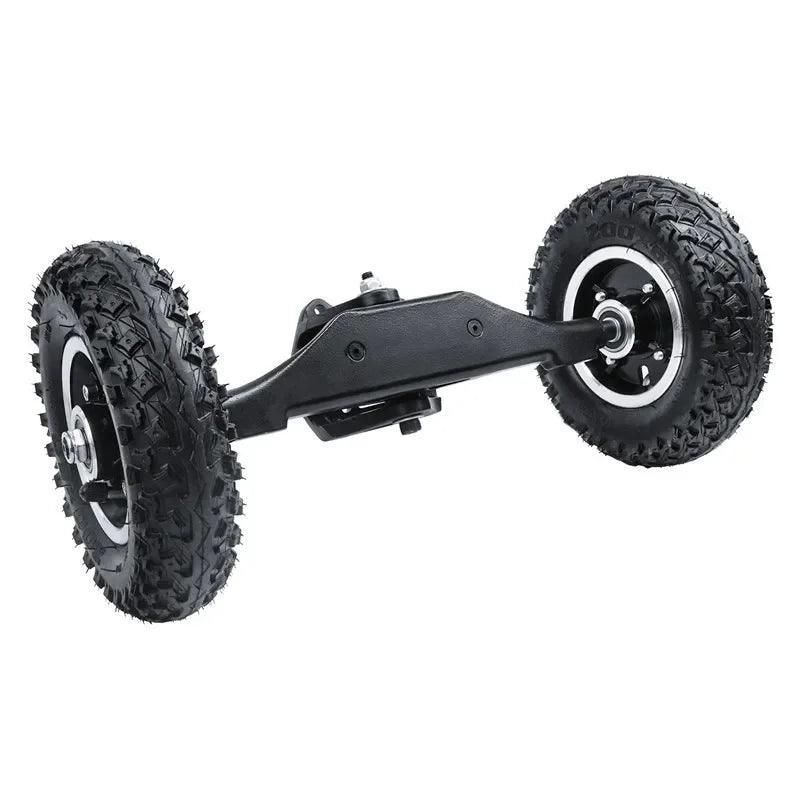 Flipsky 6374 Motor Terrain Tire Kit Whole Set with Wheels Motors Front - VirtuousWares:Global