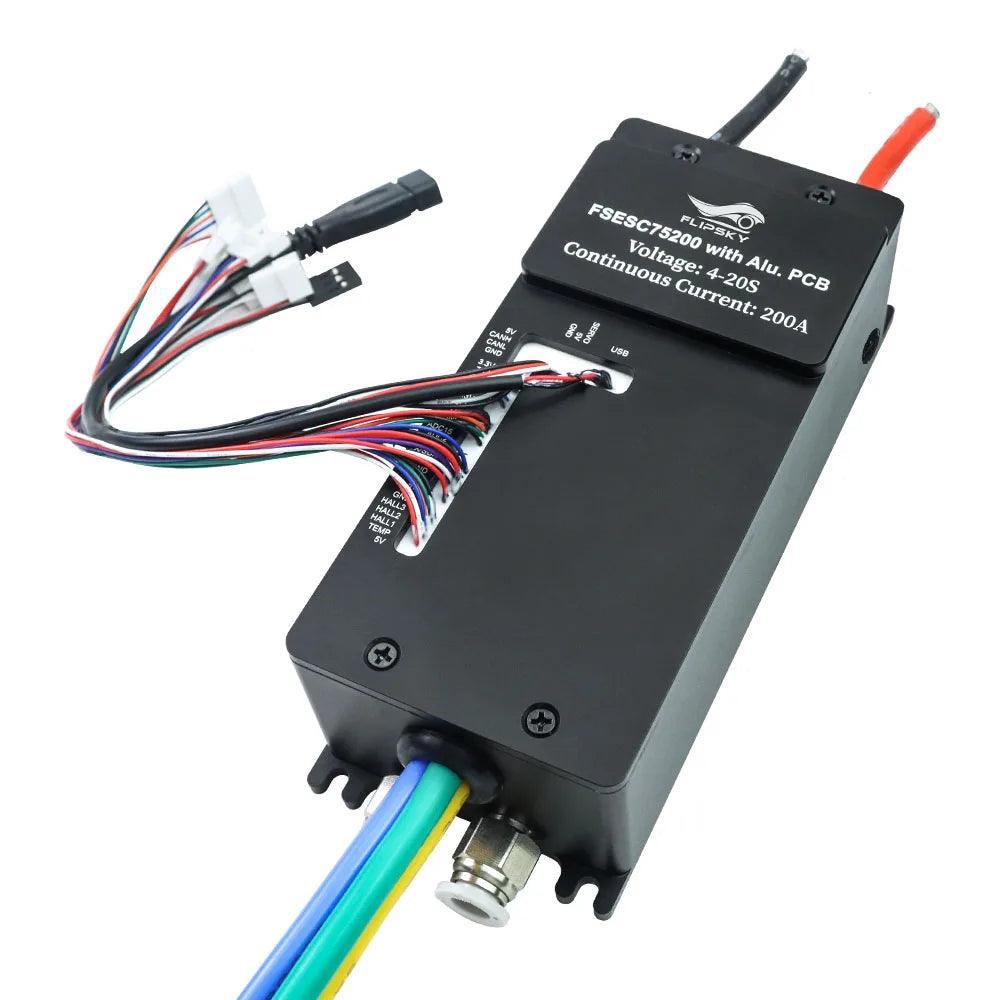 Flipsky 75200 84V High Current FSESC Water Cooling Enclosure Based on - VirtuousWares:Global