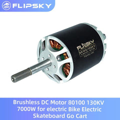 Flipsky Brushless DC motor 80100 130KV 7000W for Electric Bike | - VirtuousWares:Global