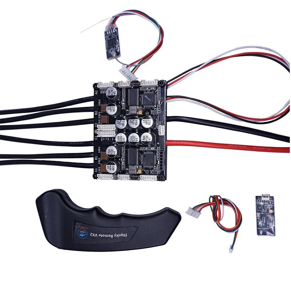 Flipsky Dual FSESC 4.20 PLUS Electric Speed Controller and VX2 Remote - VirtuousWares:Global