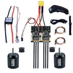 Flipsky Dual FSESC 6.7 MINI and BLDC 6374 Motors Group D10 Electric - VirtuousWares:Global