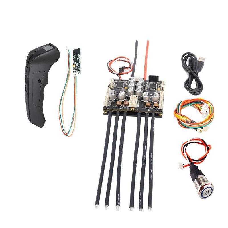 Flipsky Dual FSESC4.20 Plus Based on VESC Combo VX2 Remote Control for - VirtuousWares:Global