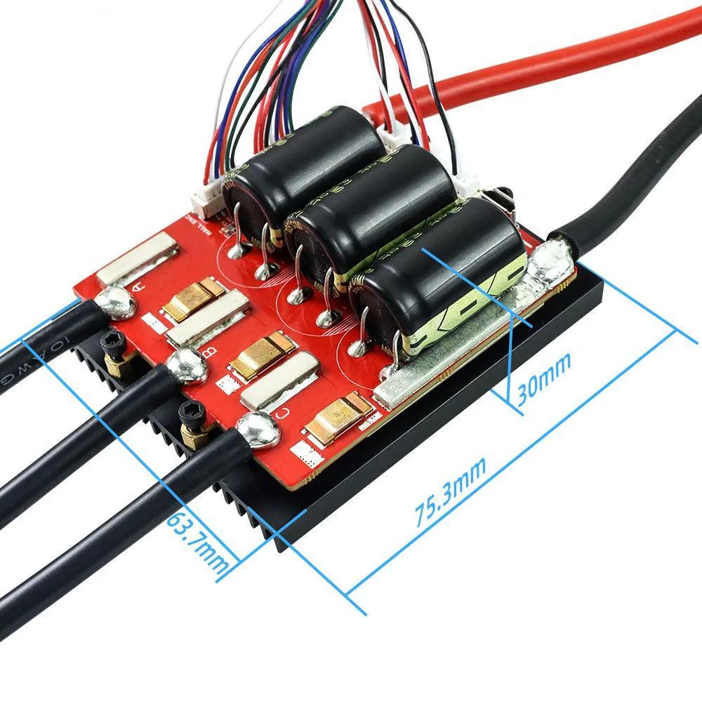 Flipsky ESC 100A FSESC 6.9 Electronic Speed Control Based on VESC 6 - VirtuousWares:Global