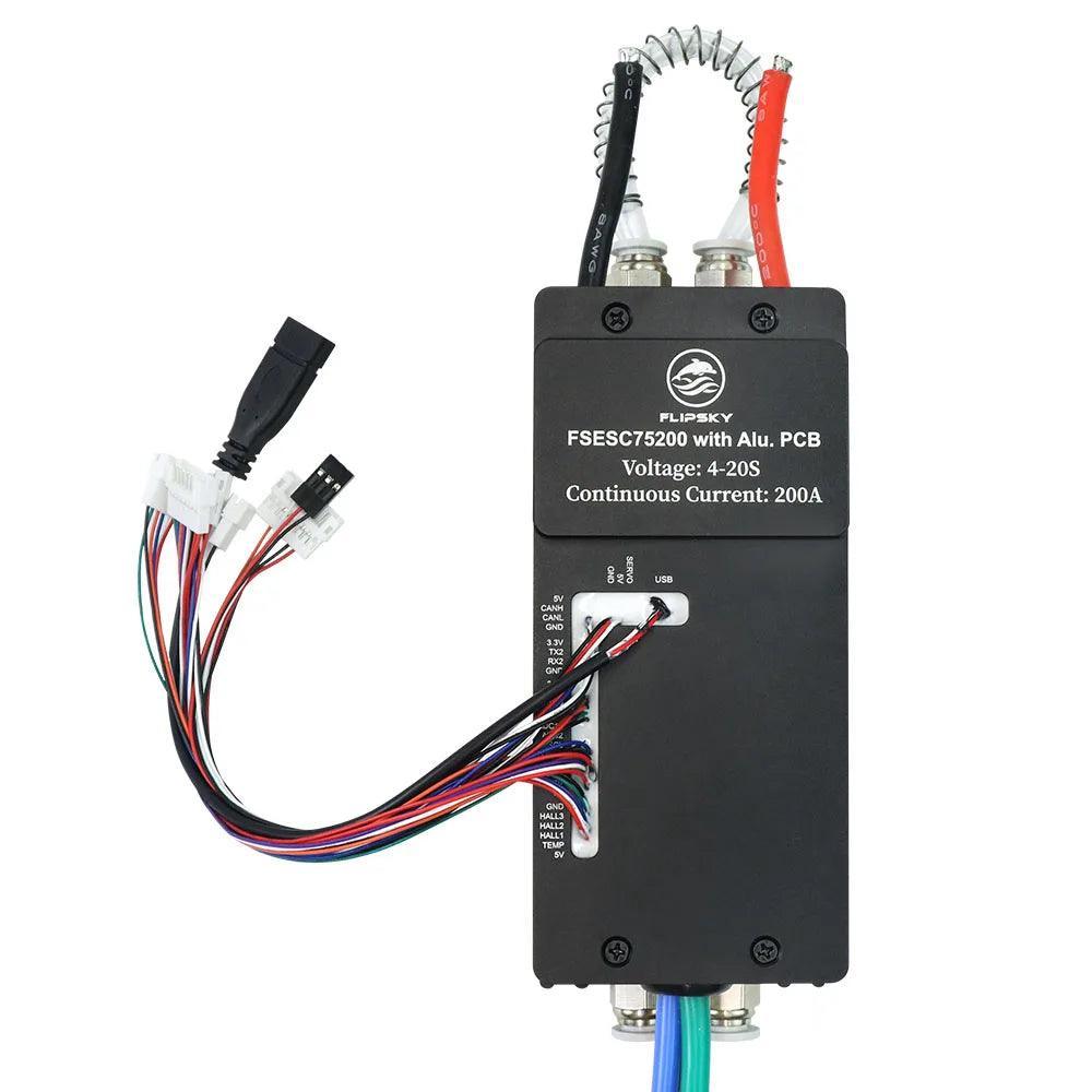 Flipsky Group W7 Electric Skateboard Kit Includes High Current FSESC - VirtuousWares:Global
