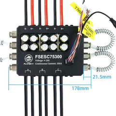 Flipsky Group W7 Electric Skateboard Kit Includes High Current FSESC - VirtuousWares:Global