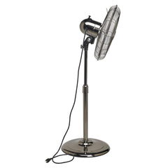 Floor Fan - Adjustable Height - Pearl Black - VirtuousWares:Global