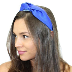 Floral Silk Top Knot Headband - VirtuousWares:Global