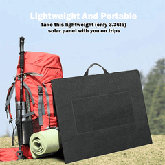 Foldable 50W 18V Portable Solar Panel - VirtuousWares:Global