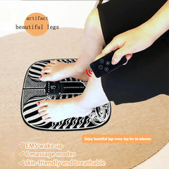 Foldable Electric Pulse Acupuncture Foot Massager - VirtuousWares:Global