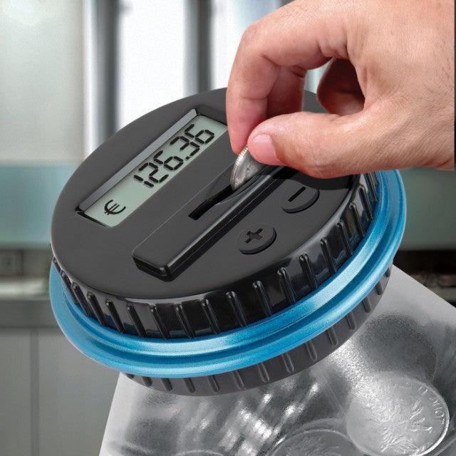 Foldable Money Saving Box Coin Counting LCD Display - VirtuousWares:Global