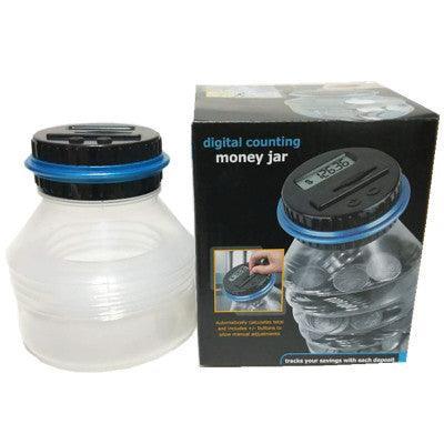 Foldable Money Saving Box Coin Counting LCD Display - VirtuousWares:Global