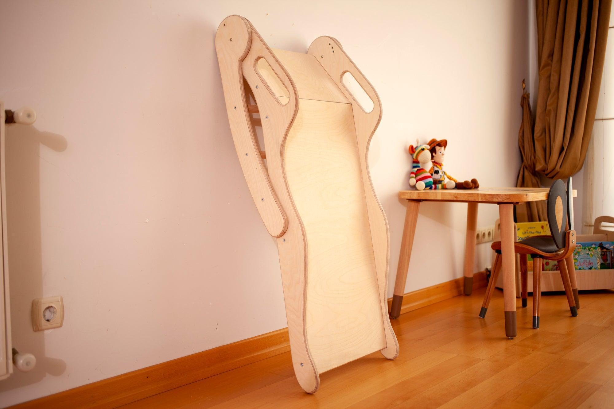 Foldable Wooden Slide - VirtuousWares:Global