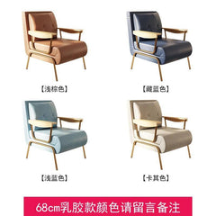 Folding Bed Dual-Use Single Foldable Multifunctional Double Home Small Apartment Living Room Balcony Adult Faux Leather K-STAR - VirtuousWares:Global