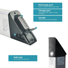 Folding E bike Battery 48V 14Ah li ion batteries for Gotrax R2/F2 R3 - VirtuousWares:Global