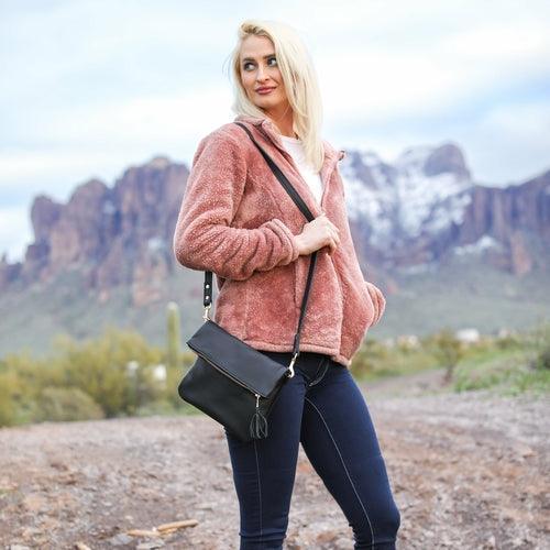 Foldover Crossbody Clutch - VirtuousWares:Global