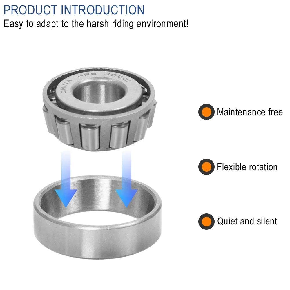 for Kaabo Wolf Warrior 11 Bearings 30202 /30201 Rotating Head Rotate - VirtuousWares:Global
