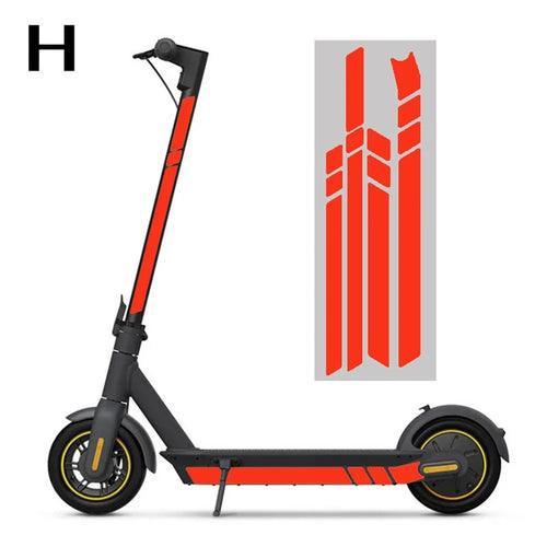 For Ninebot MAX G30 Reflective Stickers Reflective Film 1 Pcs - VirtuousWares:Global