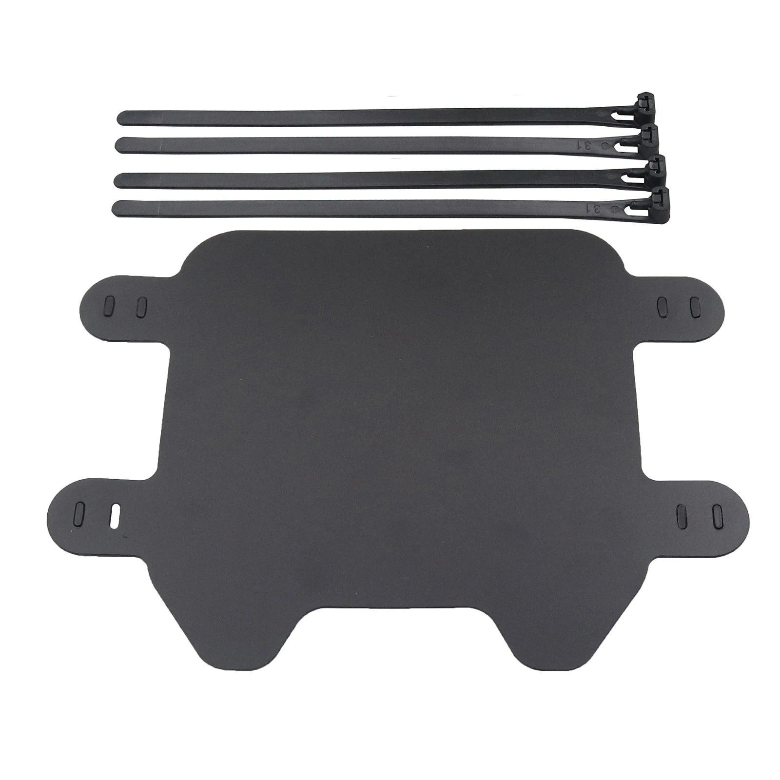 For Sur-ron Motorcycle Front Number Plate Frame Holder Black For - VirtuousWares:Global