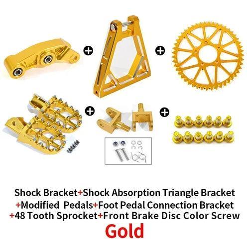 For Sur Ron Shock Absorbing Tripod Reinforced Rear Triangle Suspension - VirtuousWares:Global